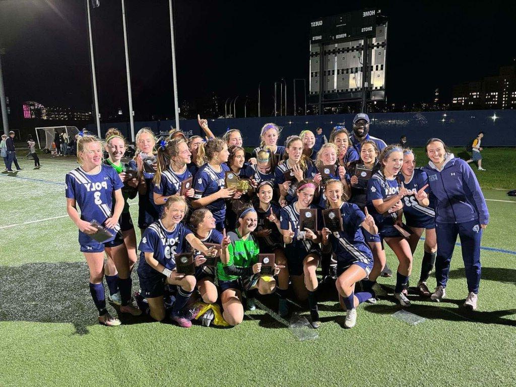 Poly Prep Girls’ Varsity Soccer 2022 NYSAIS Champions