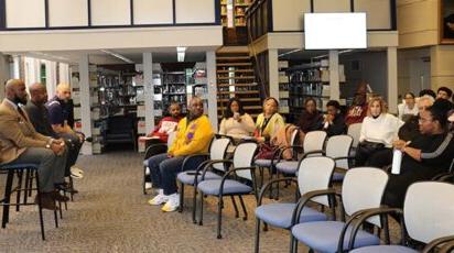 HBCU Alumni Student Mixer panelists and attendees